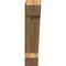 Ekena Millwork Traditional Slat Rough Sawn Bracket, Western Red Cedar, 6"W x 28"D x 28"H BKT06X28X28TRA06RWR - alternate 3